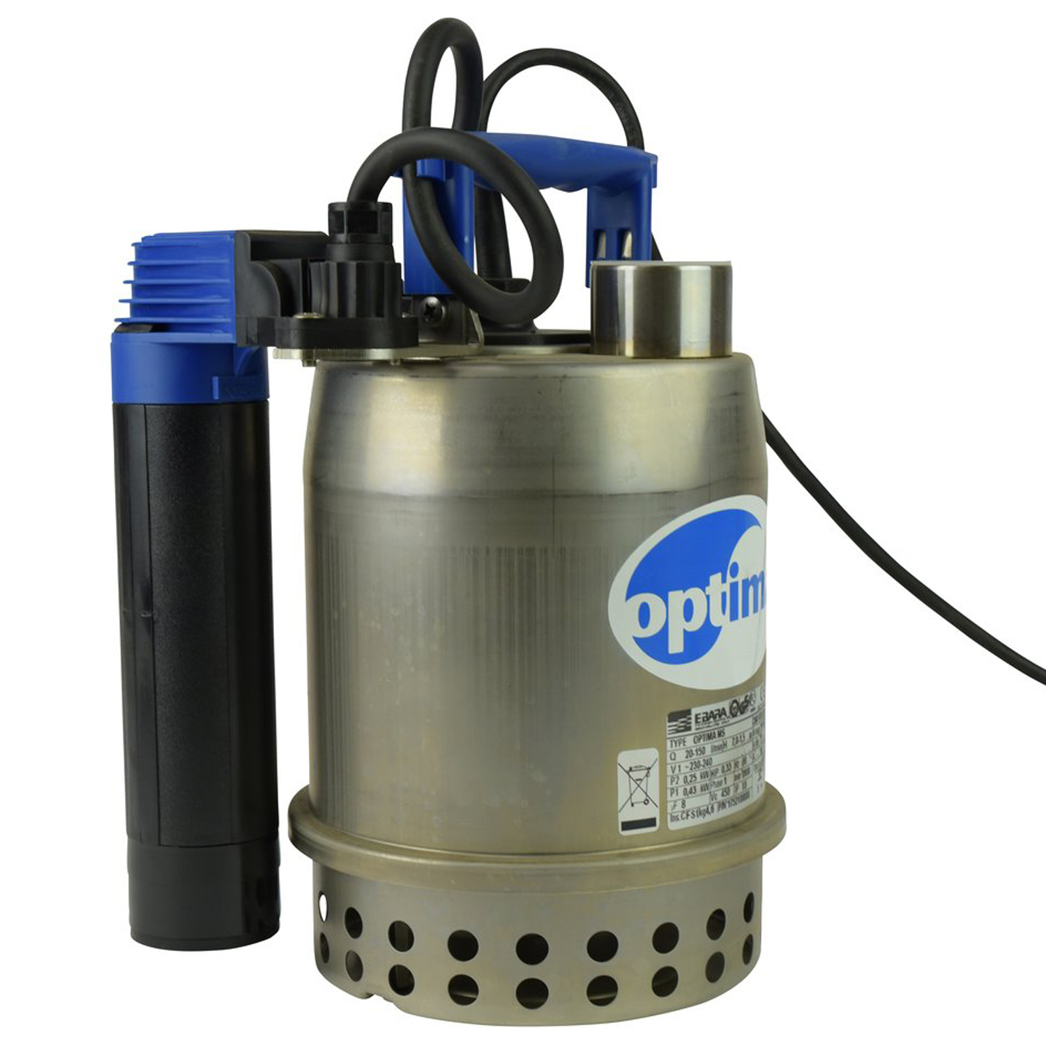 Eintauchpumpe Edelstahl Pumpenwelle Kühlmittelpumpe 400V 60Lt Tauchtiefe  160mm : : Baumarkt